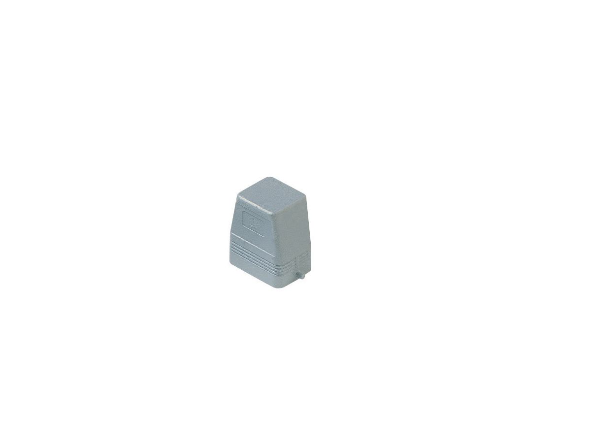 Tüllengehäuse ohne Kabelsausgang - 57x27mm, für 1 Bügel, zur Bearbeitung