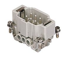 Inserts mâles 6 pôles 16A/500V - à visser
