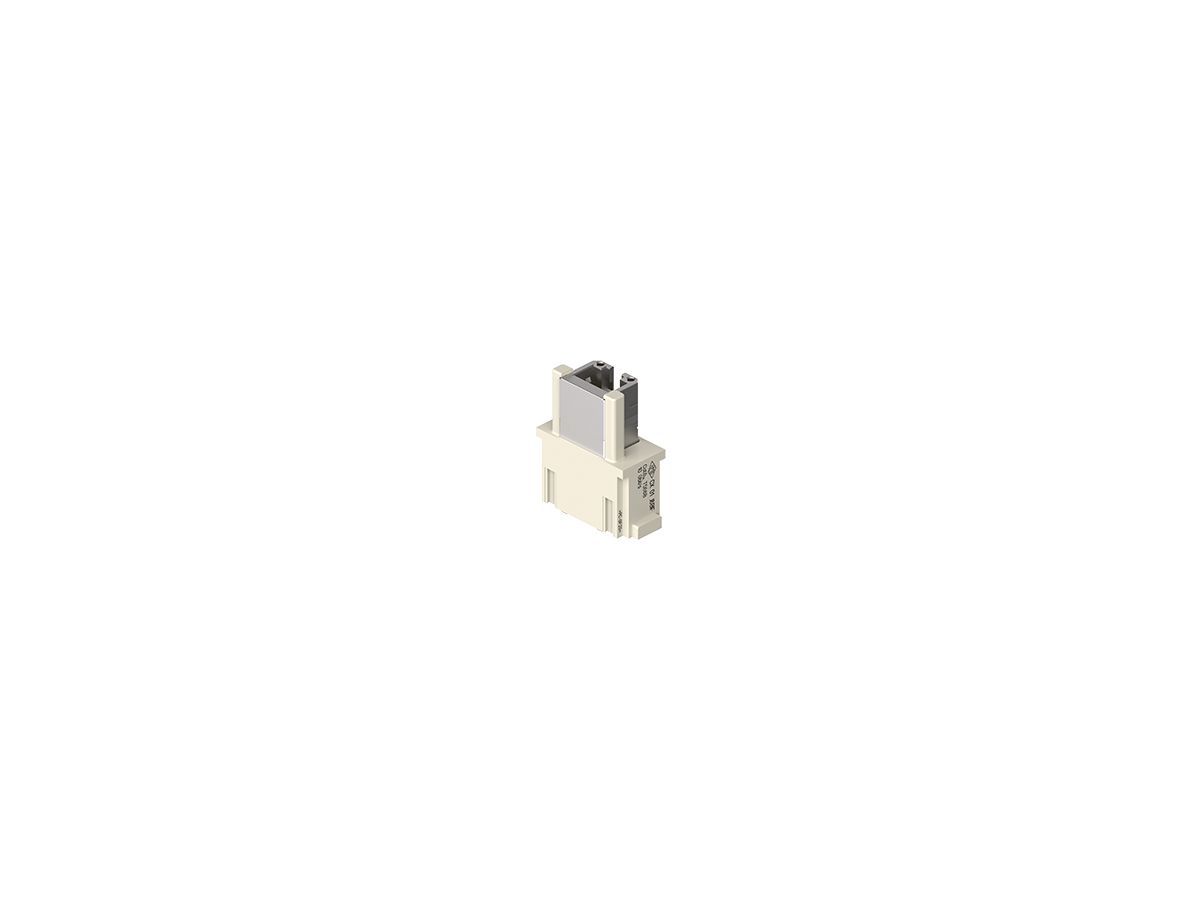 MIXO Buchseneinsatz 8P+GND, RJ45 IDC - 1A 50V, für Belegung T568B
