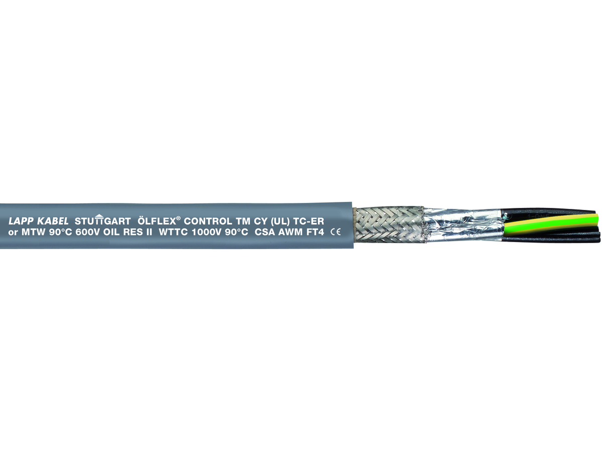 ÖLFLEX CONTROL TM CY 4G1,5 - UL-Type MTW,TC-ER