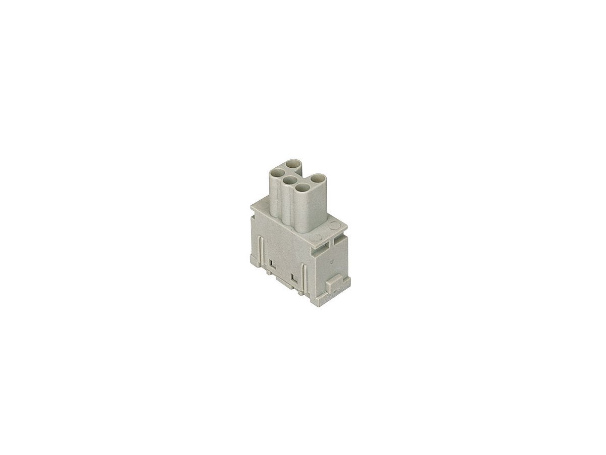 MIXO Buchseneinsatz 5pol 16A/400V - Käfigzugfeder
