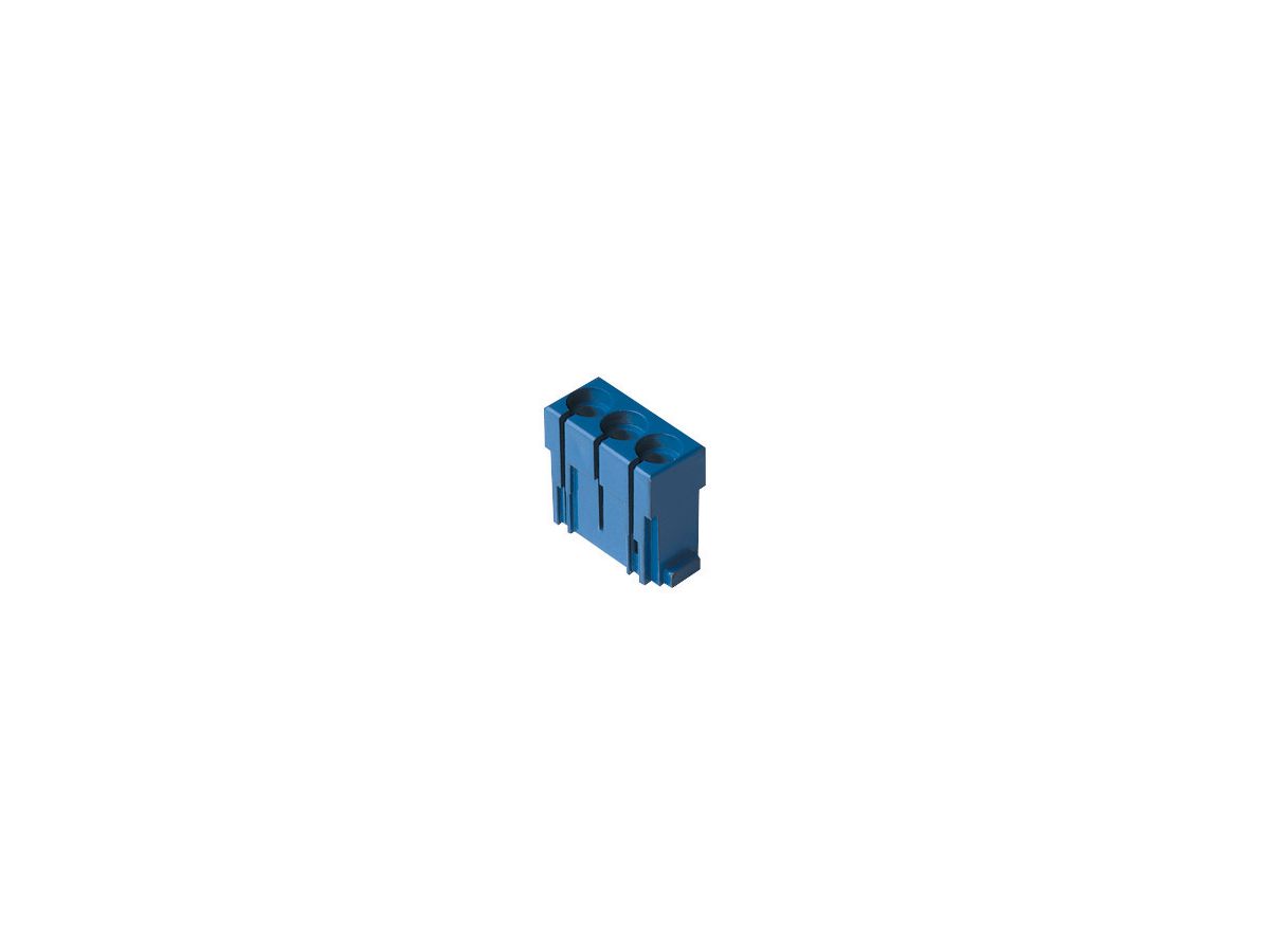 Inserts MIXO avec 3 logements 1.6-4.0mm - pour contacts pneumatiques