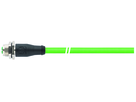 Cat.6 Ind. Eth. 4 pair M12 PUR