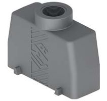 Capots haut profil 4 pivots - sortie verticale, M40, 104x27mm