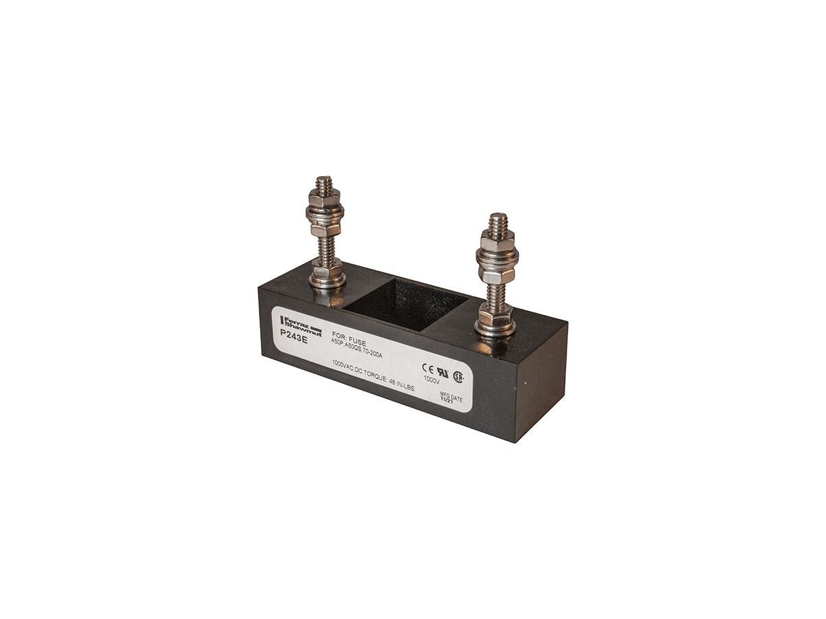 FUSE-BASE 1P A50QS 1000V/200A P243E