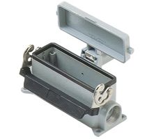 Embases en saillie 1 levier,couvercle - M25,104x27mm