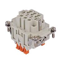 Inserts femelles 6pôles  6A/500V - par lame de pression
