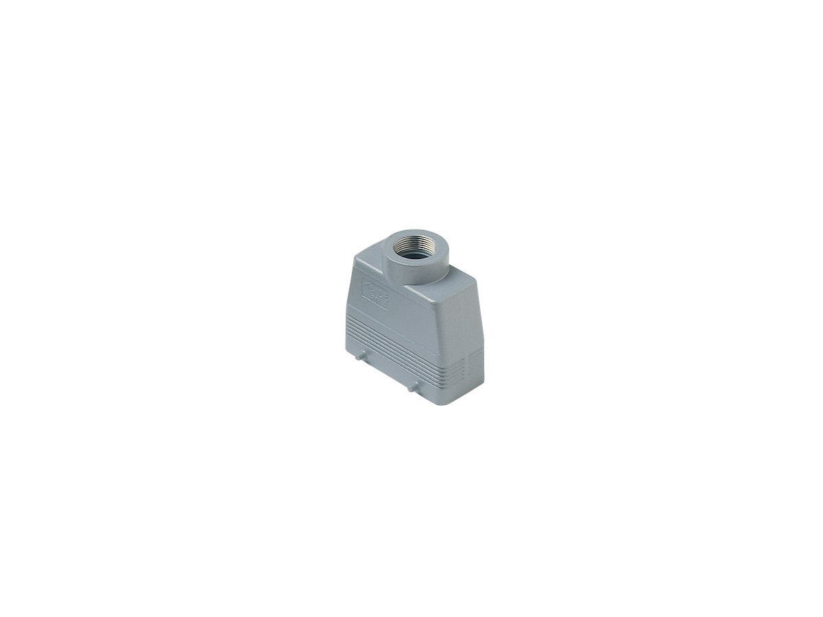 Tüllengehäuse für 2 Bügel  gerade, 830V - M25, 77x27mm