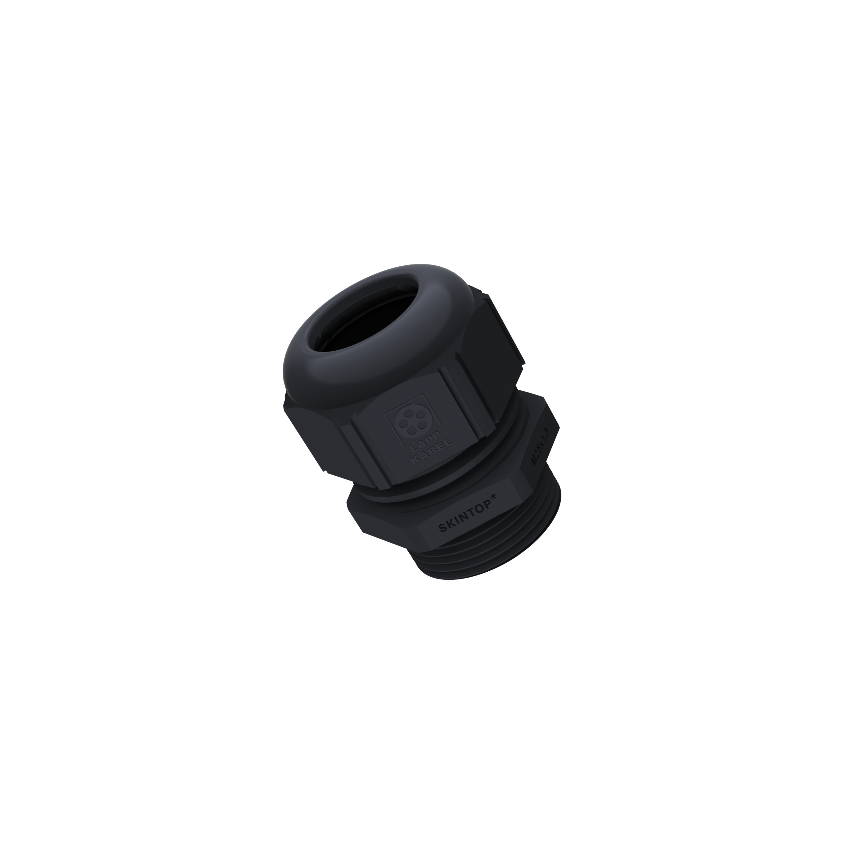 SKINTOP STR-M 16X1,5 RAL 9005 BK