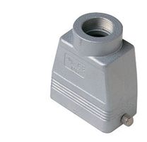 Capots haut profil 2 pivots - sortie verticale,M40, 57x27mm