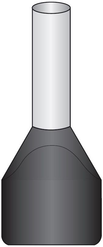 ZWILLINGSADERENDHÜLSE 2X1,5 SW