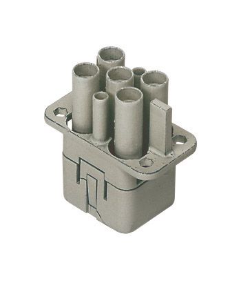 Inserts femelles 4P 40A/690V+2P 10A/250V - à sertir