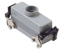 Capots 2 leviers sortie verticale, 830V - M32, 104x27mm, sans joint