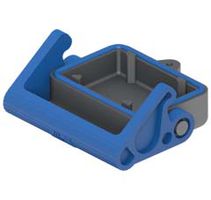 Couvercle de fermeture avec 1 levier - plastique, 44x27mm  "Hygienic"