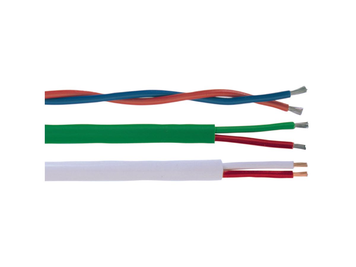 Ligne de compensation 2x 1,50mm² Fe/CuNi - PVC (bleu/rouge)