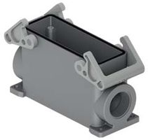 Embases en saillie haut profil 2 leviers - M40, plastique, 104x27mm