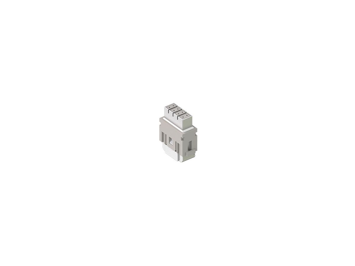 Gigabit Inserts femelles MIXO 8P - 5A/ 50V, pour MIXO-Modul