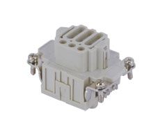 Inserts femelles 9 pôles 10A/400V - par lame de pression