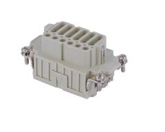 Inserts femelles  18pôles 10A/400V - par lame de pression