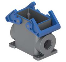 Embases en saillie haut profil 2 levier - M32, plastique, 57x27mm   "Hygienic"