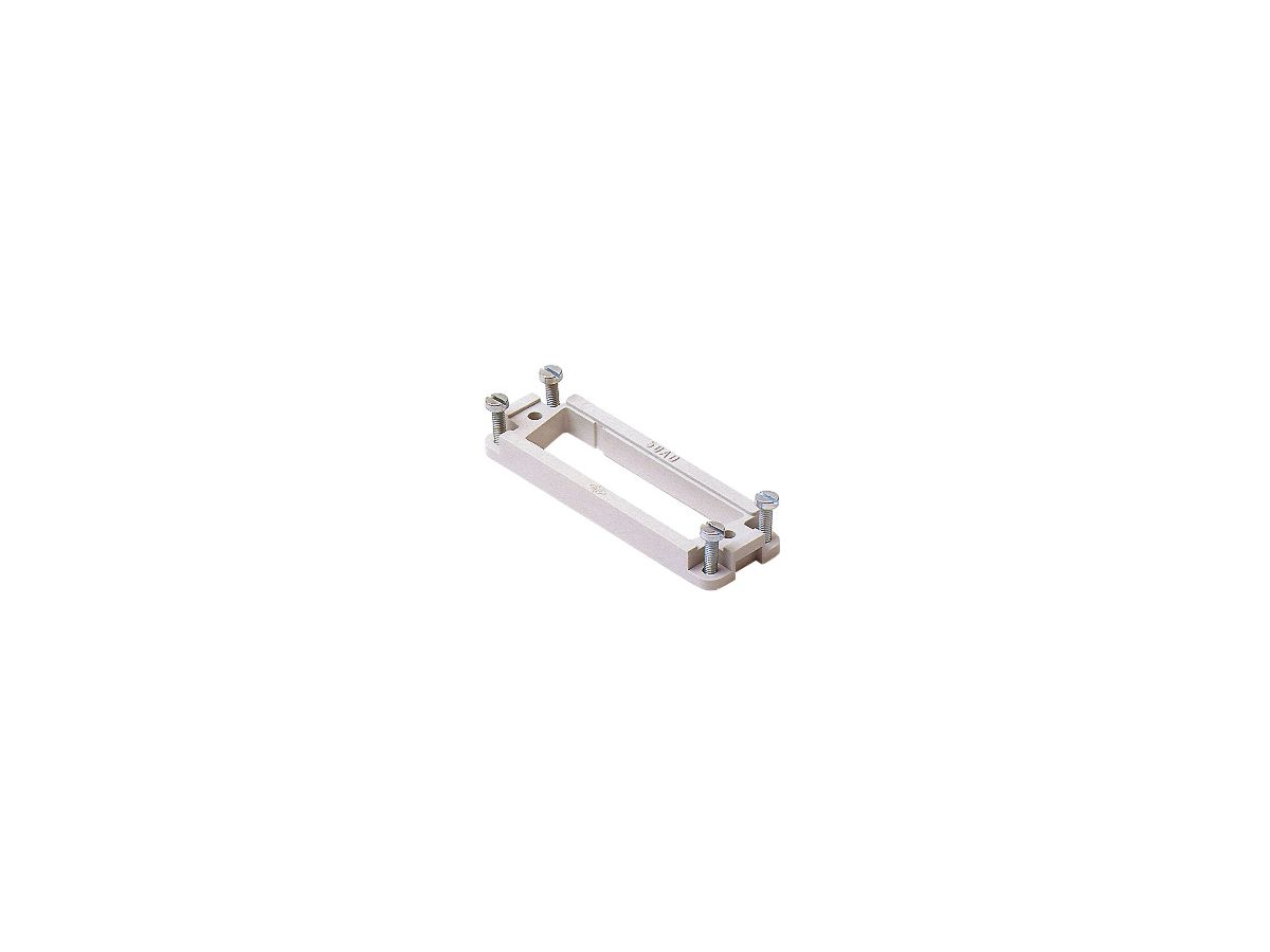 Adapterplatte für SUB-D Einsätze  9pol - für Gehäuse 49x16mm