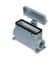 Embases en saillie 4 pivots, couvercle - 2x M25, 104x27mm, 830V