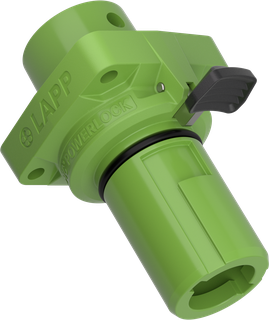 EPIC Powerlock panel mount con