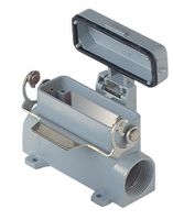 Embases en saillie 1 levier, couvercle - 2xM25, haut profil, 66x16mm