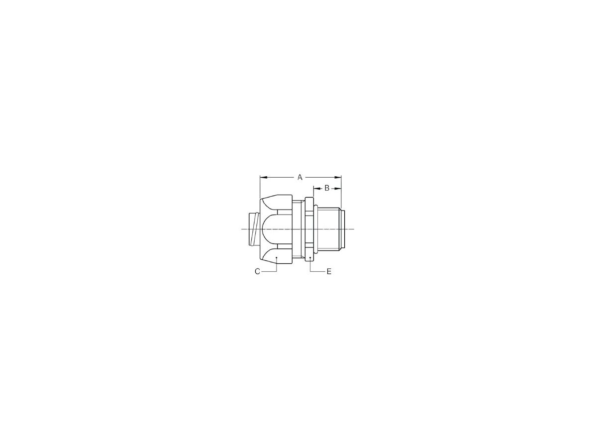 Vollprotec LA Raccord 45°  M50 ->1 1/2" - IP67