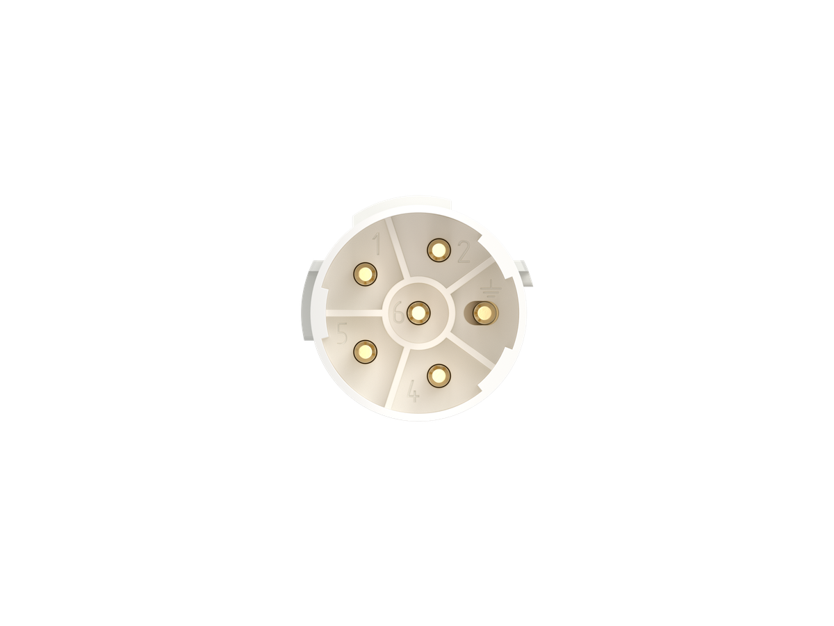 EPIC M23P 6-PIN M HV INSERT RECEPTACLE