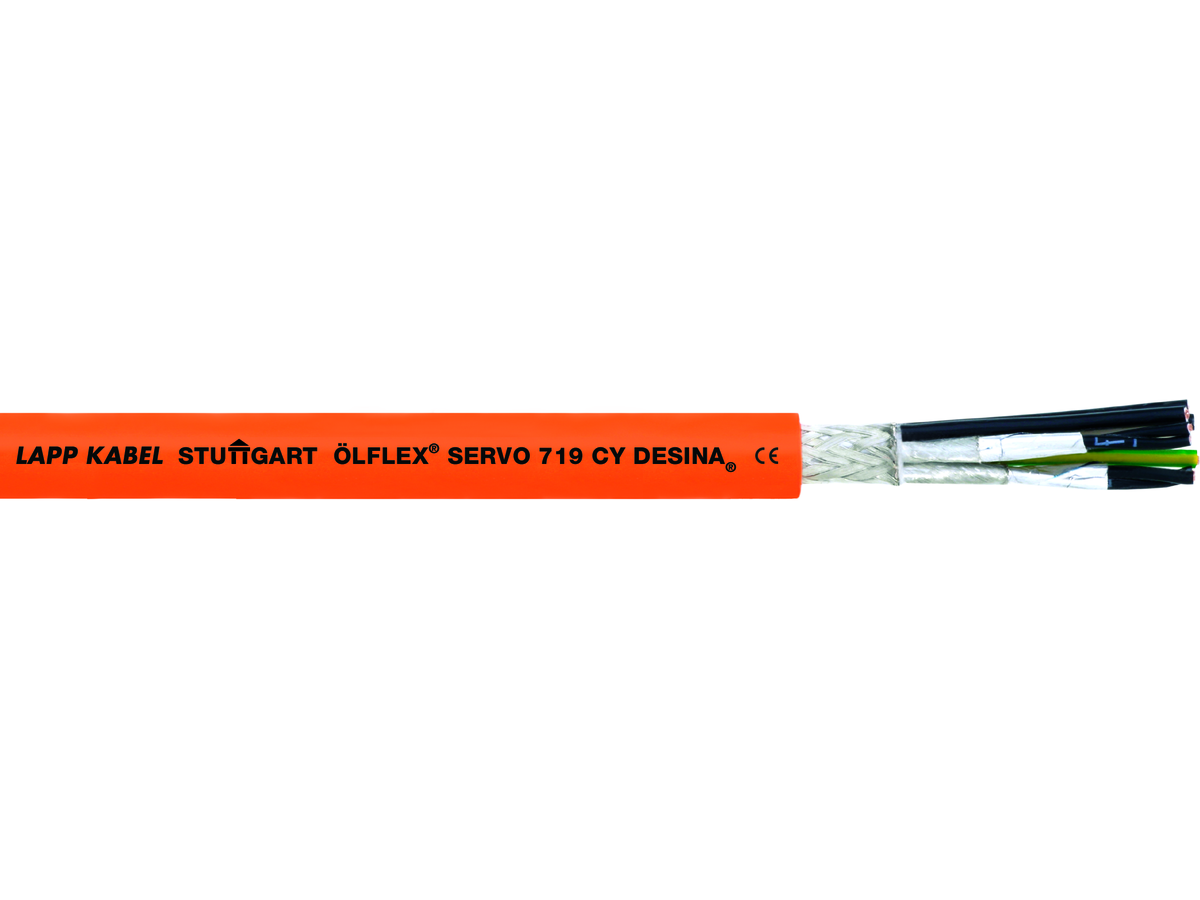 ÖLFLEX SERVO 719 CY 4G1+2x(2x0,75)