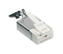 Connecteurs RJ45 mâles - 6 contacts données+2 contacts puissance