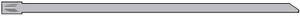 INOX KABELBINDER 4,5X125MM AISI 316