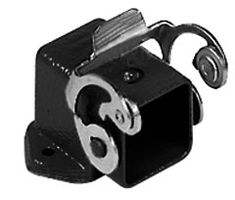 Embases encastrées avec 1 levier inox - 21x21mm, pour environnement agressif