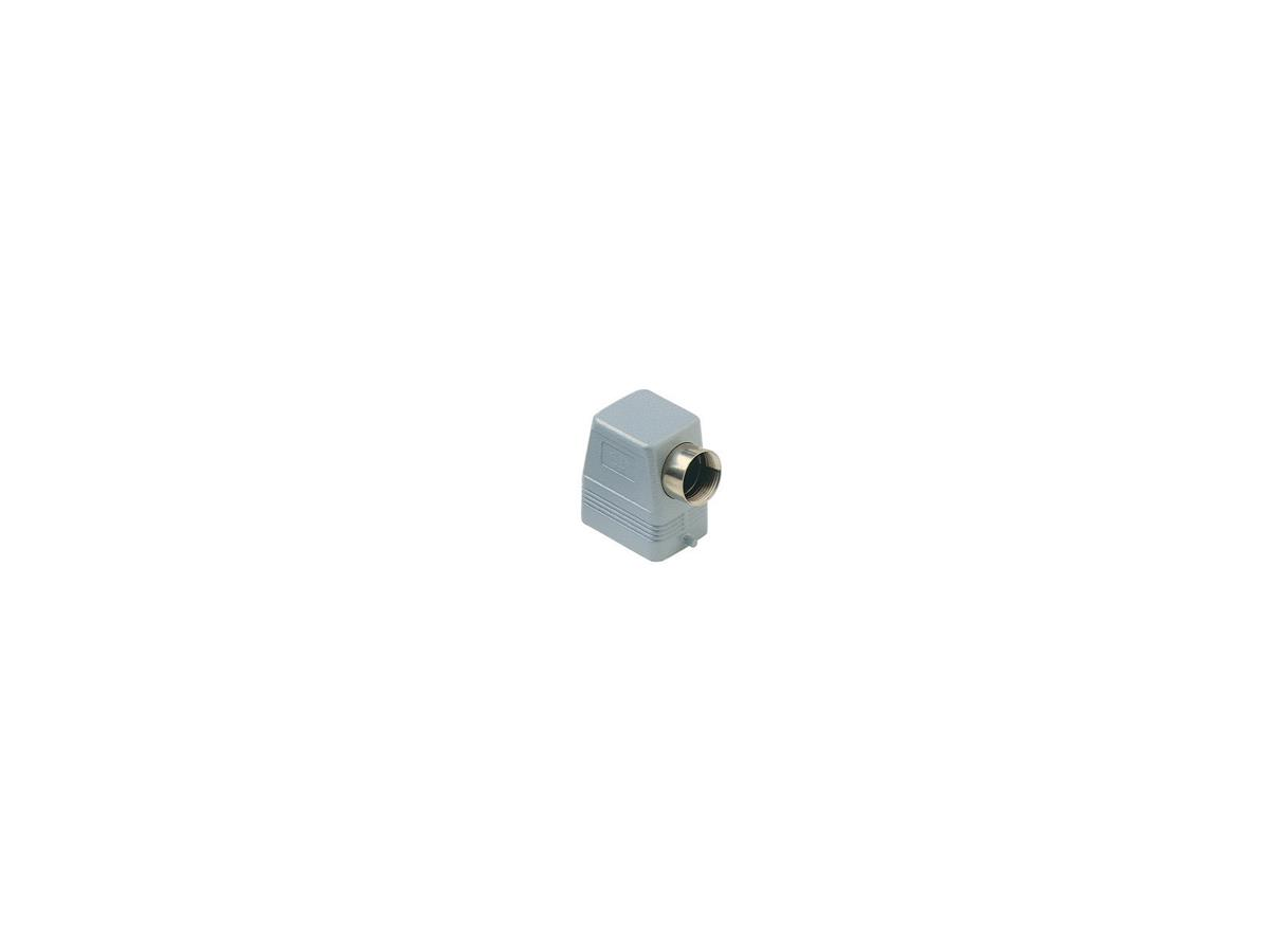 Tüllengehäuse hoch für 1 Bügel seitlich - M25, 44x27mm