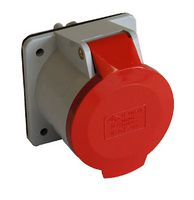 CEE  Anbausteckdose 3P+E 16A/400V  rot