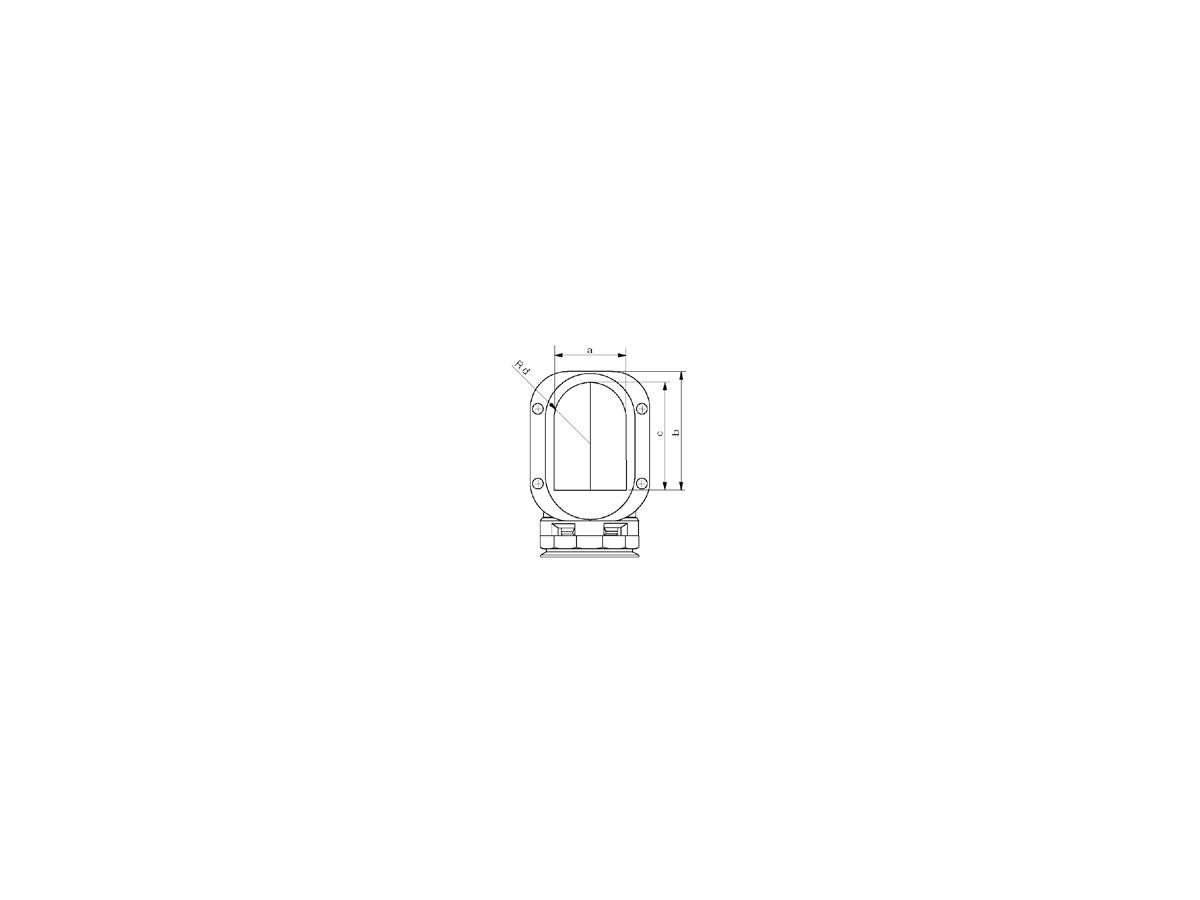 Vollprotec 90° NEC M16-12 UL - grau, VE 50Stk