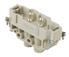 Inserts mâles 4/2P 80A/690V+16A/400V - à visser