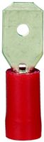 FLACHSTECKER 4,8X0,8 ROT