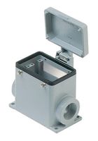 Embases en saillie 4 pivots, couvercle - M32, 66x40mm