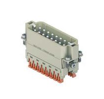 Inserts mâles 16 pôles 16A/250V - par lame de pression