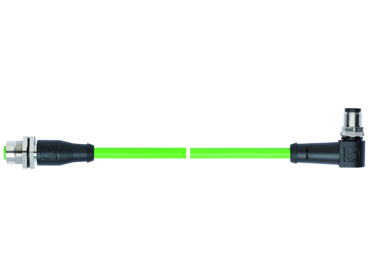 Cat.5/5e Ind. Eth. 2 pair M12