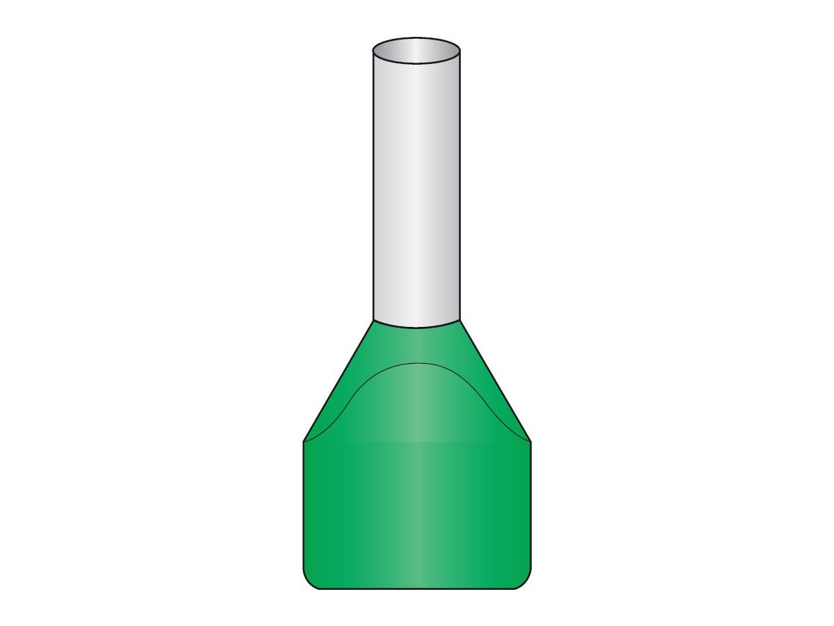 ZWILLINGSADERENDHÜLSE 2X16 GN