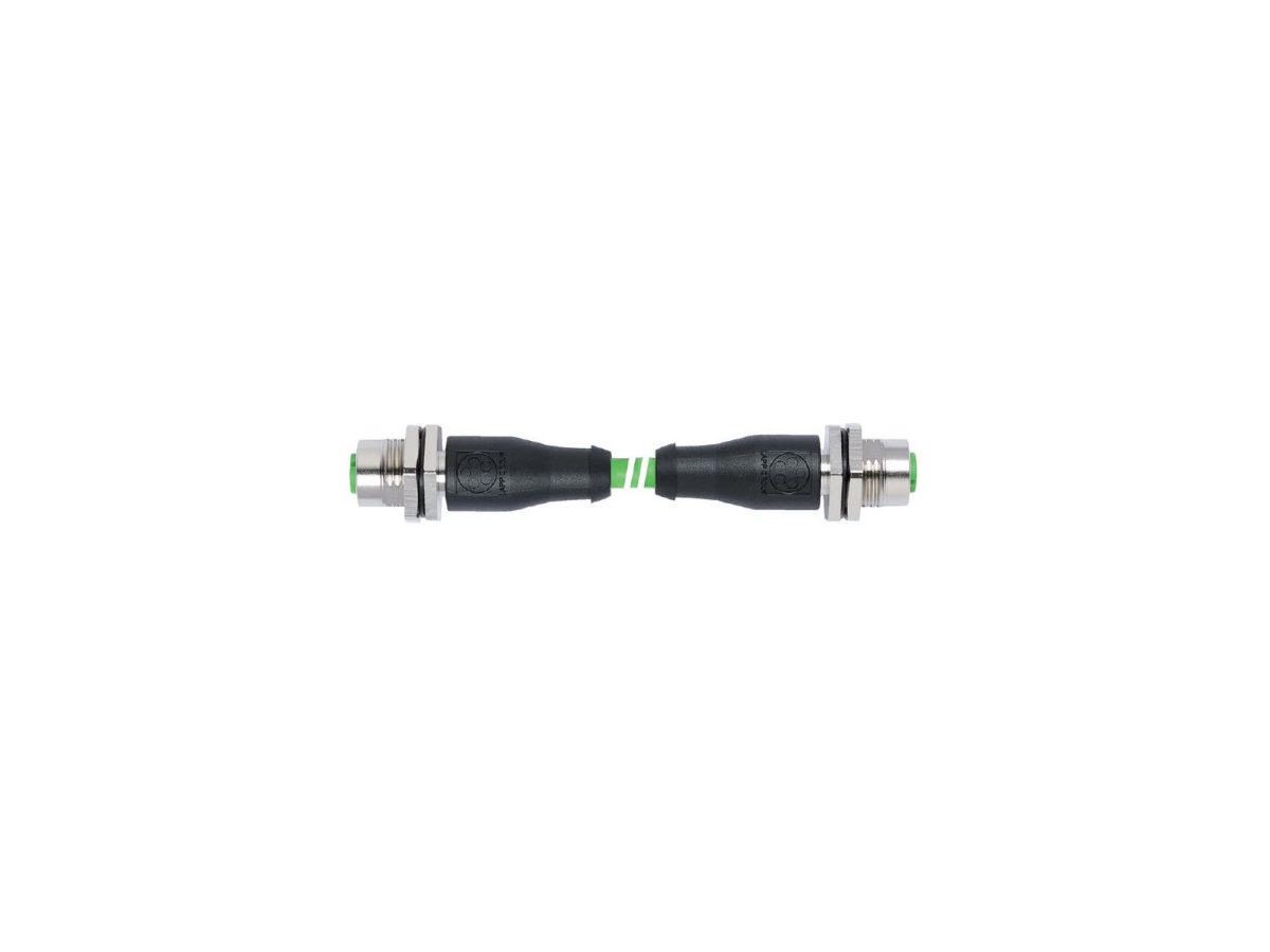 Cat.6 Ind. Eth. 4 pair M12 PUR