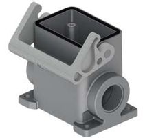 Embases en saillie haut profil 1 levier - M32, plastique, 44x27mm