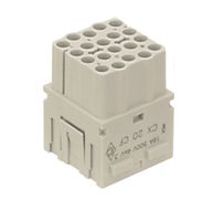 Inserts femelles MIXO 20P 16A/400V - à sertir